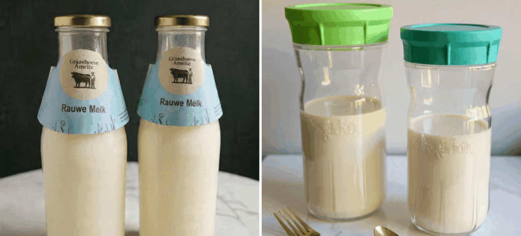Kwark maken van rauwe melk